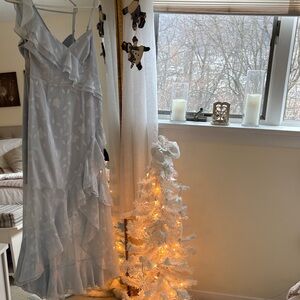 Lulu's Light Blue High Low Dress